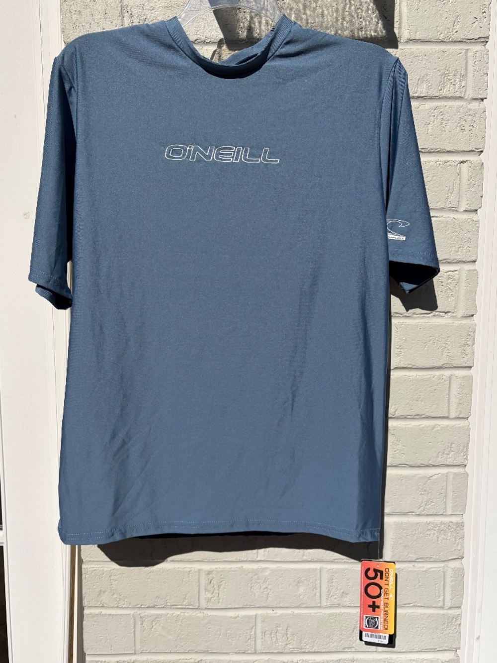 O"NEILL Basic Skins 50+ Sun Shirt XXL Blue - Picture 3 of 14